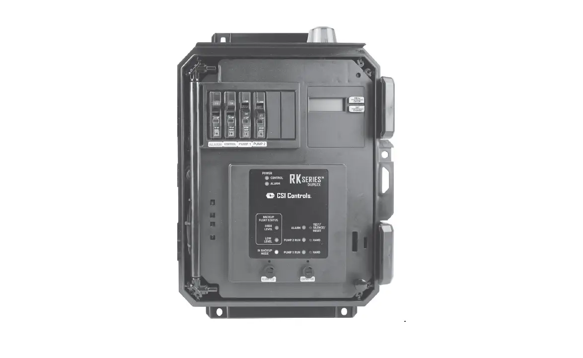 Csi Controls Rk Series Control Panel Transmitter Models User Manual
