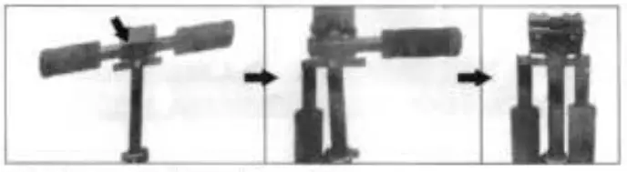 Sajan 18cm Zwart Autoped Scooter - fig 1