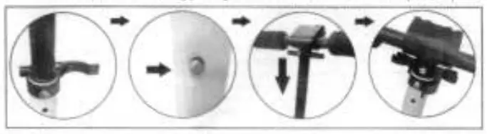 Sajan 18cm Zwart Autoped Scooter - fig 2