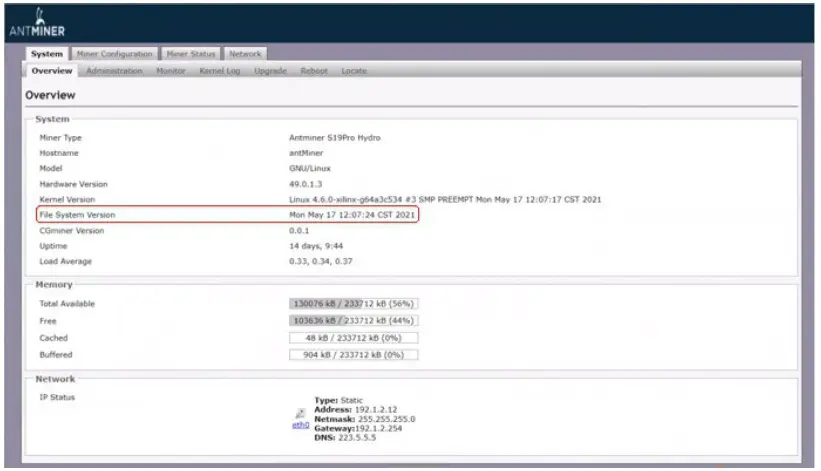 ANTMINER S19 Pro Hydro Big Server - Administering Your Server