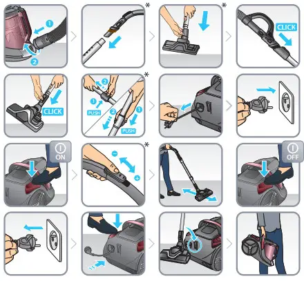 Rowenta RO7262EA Vacuum Cleaner - Fig 1