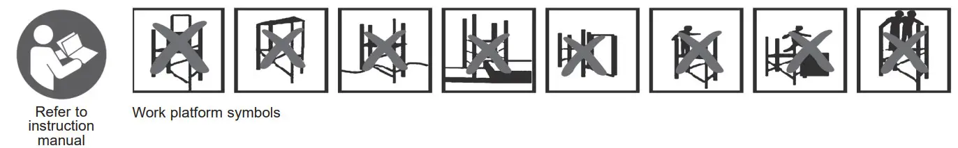 SEALEY ASCL2 4 Way Aluminium Scaffold Ladder