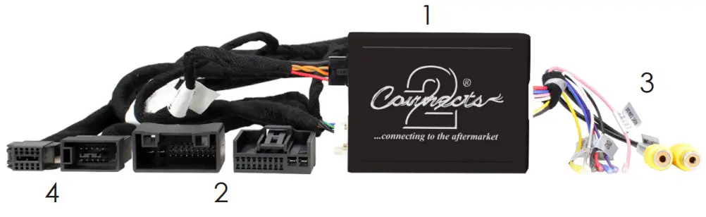 Aerpro APVAU12 Audi Camera Add On Interface - CONTENTS