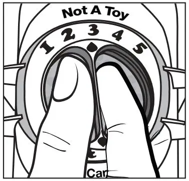 FIG 5 Setting the Dial