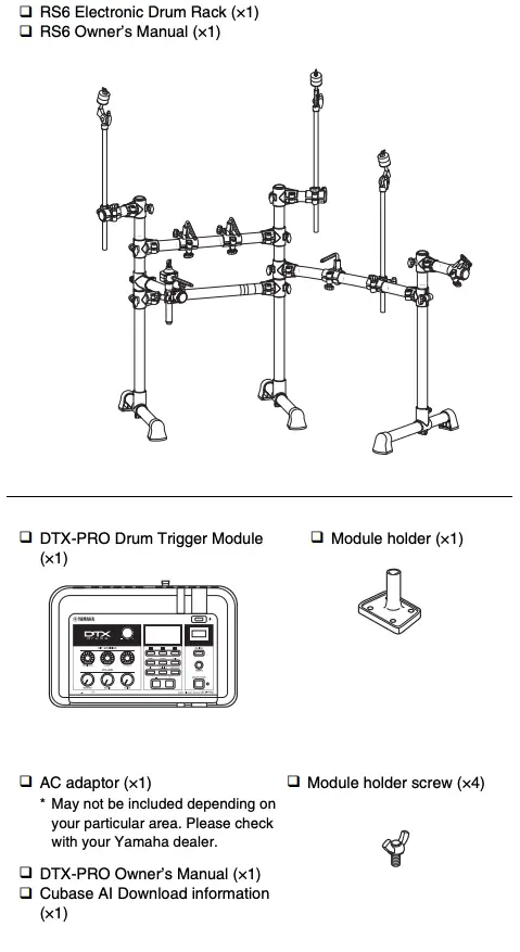 Components of both DTX6K3-X and DTX6K2-X Continued