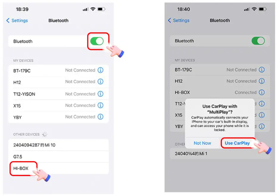 HERILARY C5 Carplay Ai Box - app2