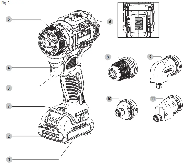 DEWALT DCD703 XR Cordless Brushless Drill Driver-1