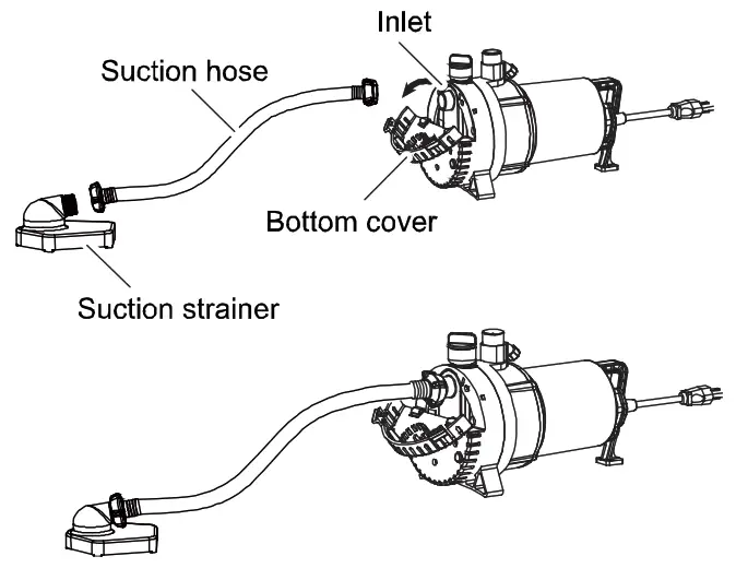 K2 PUMPS UTM02505K Harsh Duty 2 In 1 Utility Pump Suction Hose