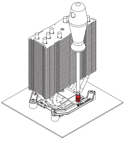 noctua NM-AM54MP78 Chromax.black Mounting Kit - Fig 7