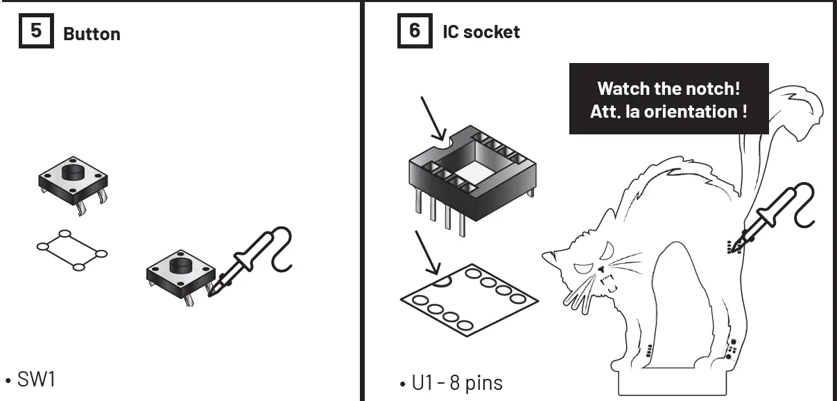 velleman-Creepy-Cat-XL-Soldering-Kit-05