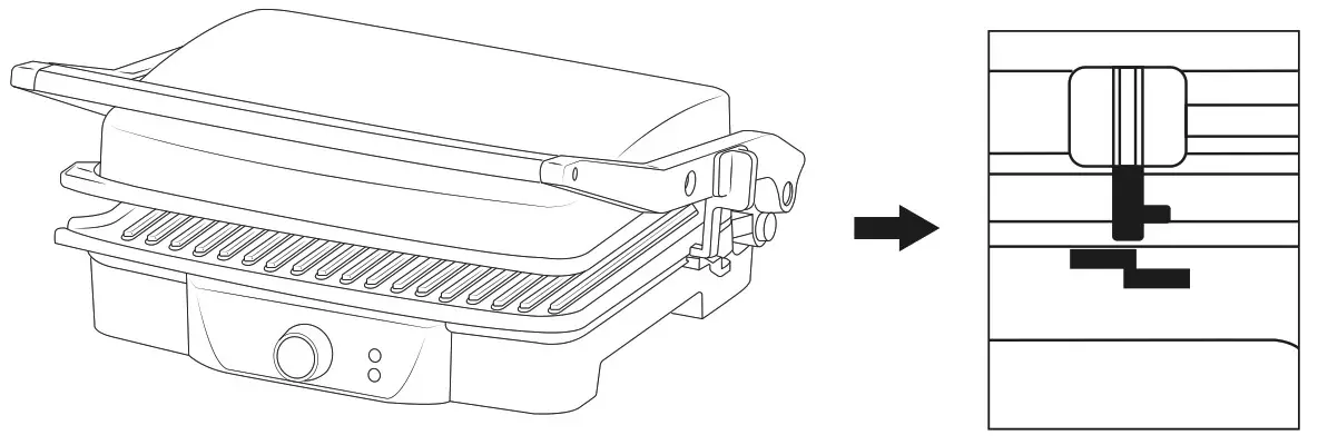 cecotec V1704336 Contact Grill - OPERATION 1