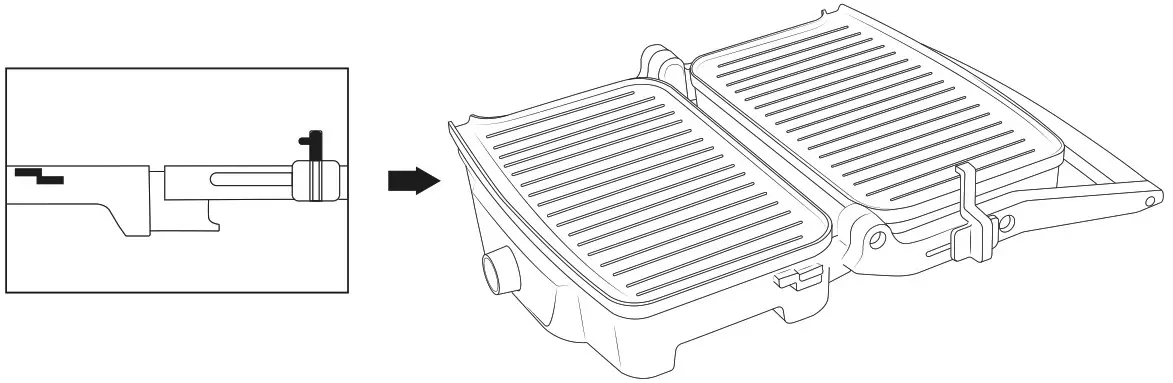 cecotec V1704336 Contact Grill - OPERATION 3