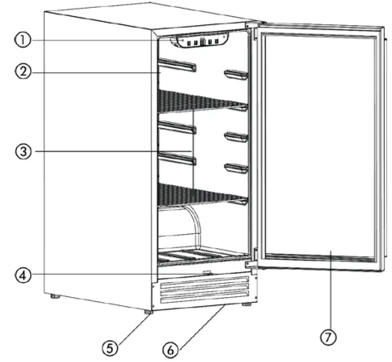 Avanti OR1533U3S Outdoor Refrigerator 1