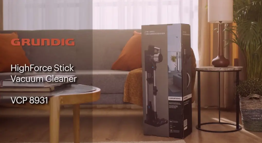 Grundig Vcp 8931 2 In 1 Cordless Stick Vacuum Cleaner User Manual