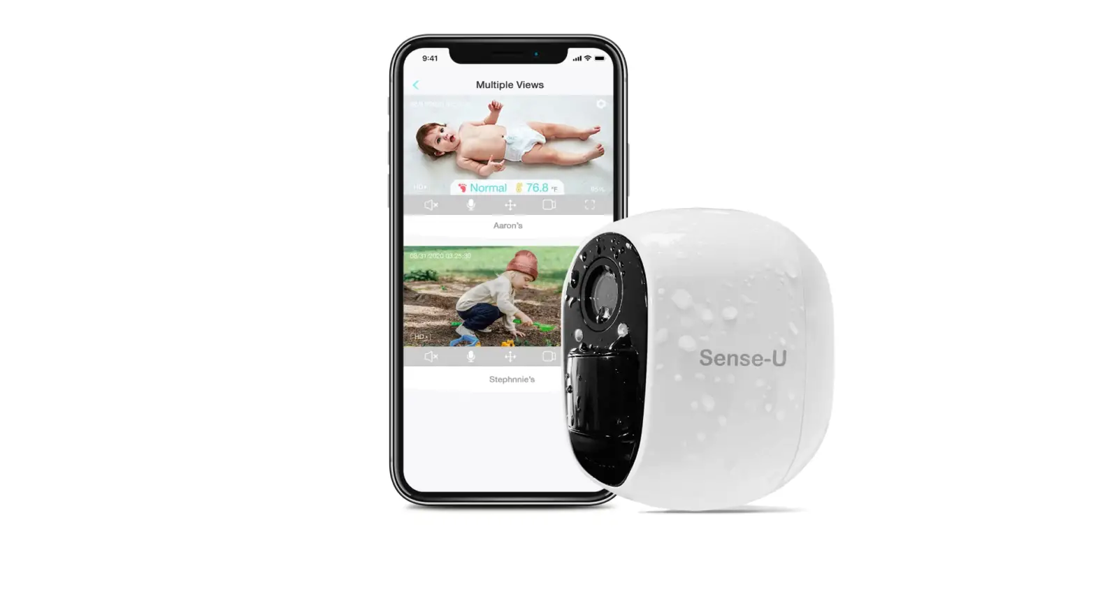 Sense-u Outdoor Wireless Security Camera Instruction Guide