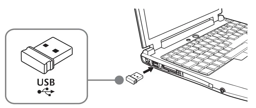 INSIGNIA NS-PK2KCB23B-C Wireless Keyboard and Mouse - Figure 8