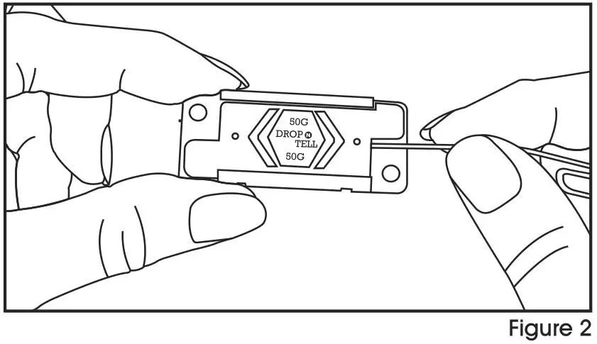 ULINE Drop (N) Tell Indicators - MOUNTING Figure 2