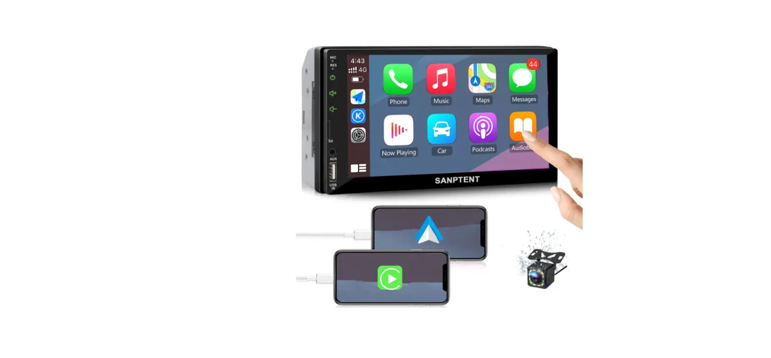 Sanptent 7023 Double Din Car Stereo Radio Audio Receiver User Guide Sanptent 7023 Double Din Car Stereo Radio Audio Receiver User Guide