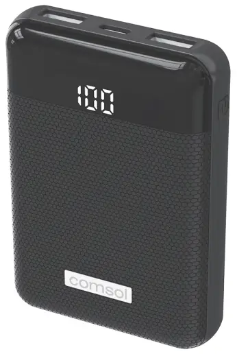 comsol PML10XX 10000mAh Dual Power Bank Charger -