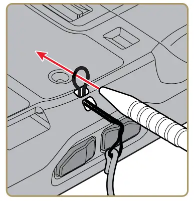Intermec CN51 Tethered Stylus 1