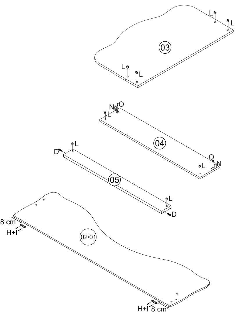 Moveis Estrela 29335 Sophia Child 008 Bed - fig9