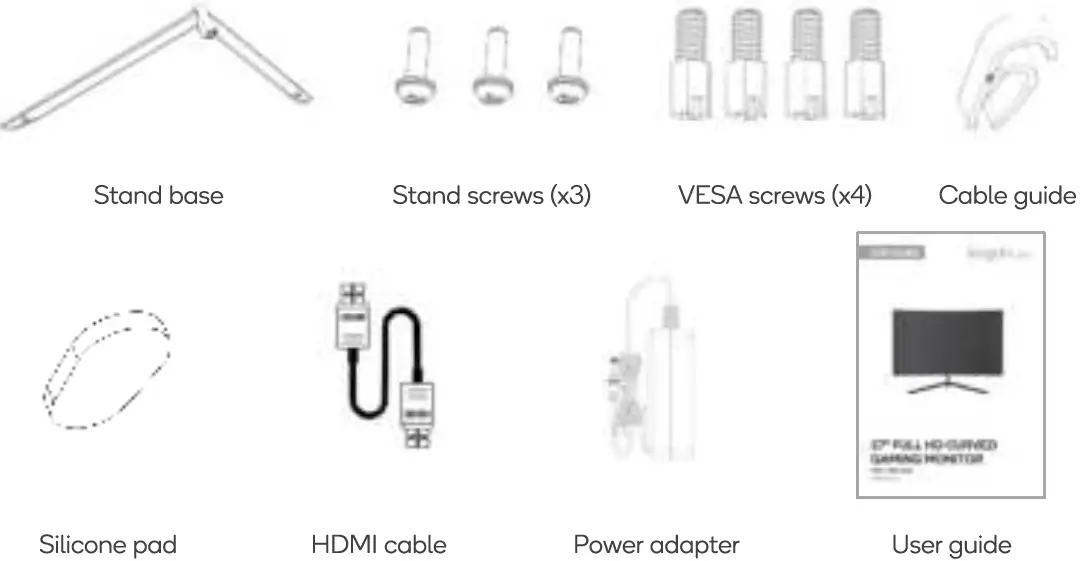 kogan KAMN27F7CLA 27 Inch Curved Full HD 75Hz FreeSync Gaming Monitor 02