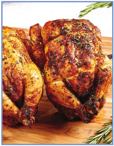 PowerXL K50701 Rottiserie Recipes - Cornish Hens