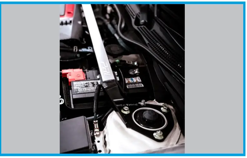 PRL HONDA CIVIC TYPE-R 2017-2021 Throwback Strut Bar 3