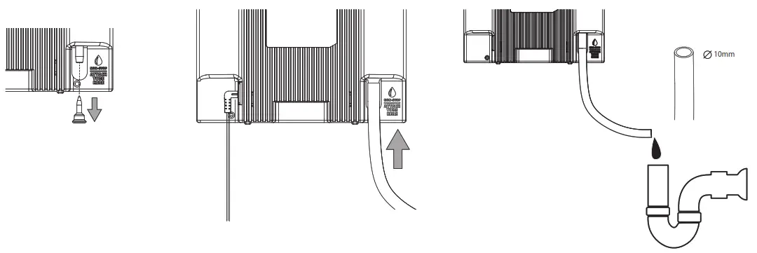 PINGI VIDA 2 CXTV-N1000EU Dehumidifier Set - sink or large bucket