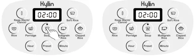 Kylin-AU-K1012-Electric-Multi-Function-Ceramic-Pot-Rice-Cooker-Instruction-Manual-fig-11