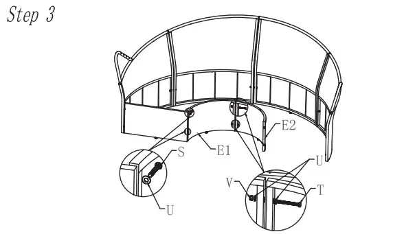 Garden Gear G3720 G3869 Rattan Daybed - Assembly 6