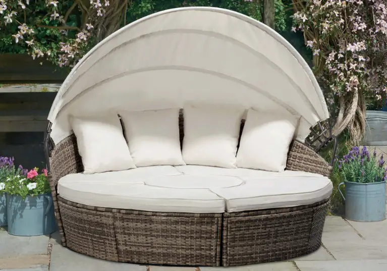 Garden Gear G3720 G3869 Rattan Daybed - cover