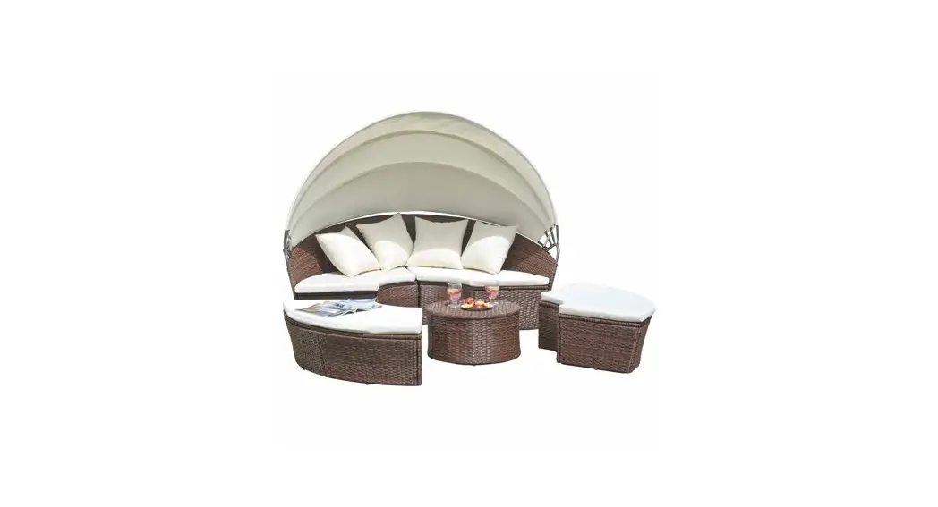 Garden Gear G3720, G3869 Rattan Daybed Instruction Manual