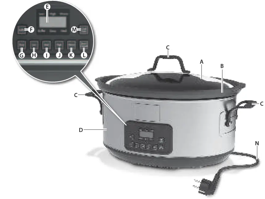 Electrolux ESC7400 Electric Slow Cooker 01