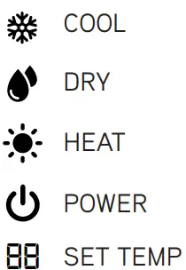 GREE-YAP1F-IR-Remote-Control-fig-2