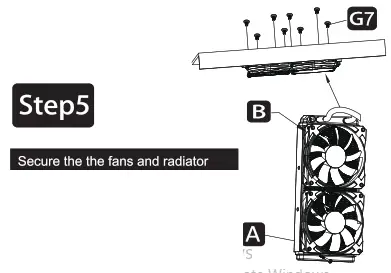 JONSBO TW4 240 ARGB Liquid Cooler - fig 8