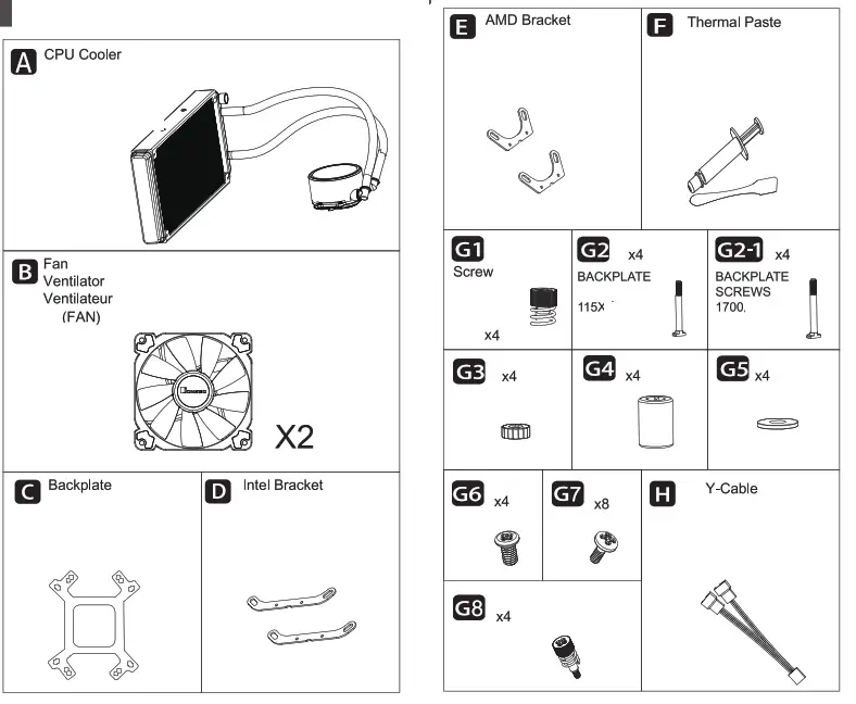 JONSBO TW4 240 ARGB Liquid Cooler - fig 12