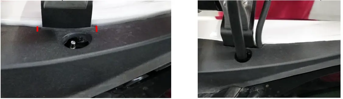 SDHQ 70 1206 G4 Silverado Sierra A Pillar Light Mounts - Driver Side6