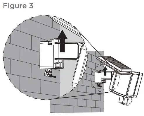 home zone security TSRTES06573G Solar Triple Head Security Light - Figure 3