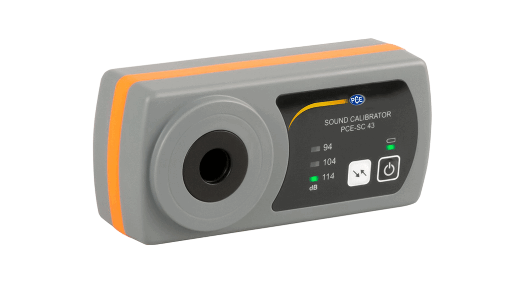 Pce-sc 43 Sound Calibrator User Manual Pce-sc 43 Sound Calibrator User Manual
