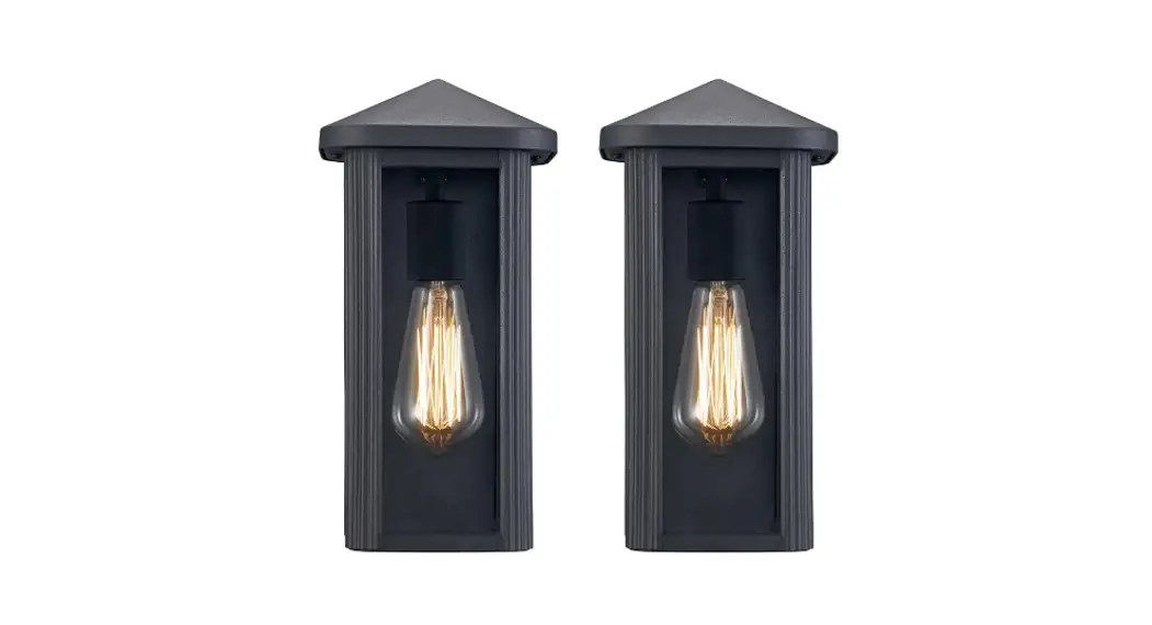 Hampton Bay 51130t Bk Granby Outdoor Wall Lantern 2-pack User Guide Hampton Bay 51130t Bk Granby Outdoor Wall Lantern 2-pack User Guide