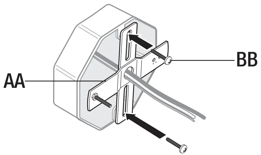 HAMPTON BAY 51130T BK Granby Outdoor Wall Lantern 2-Pack - fig 4