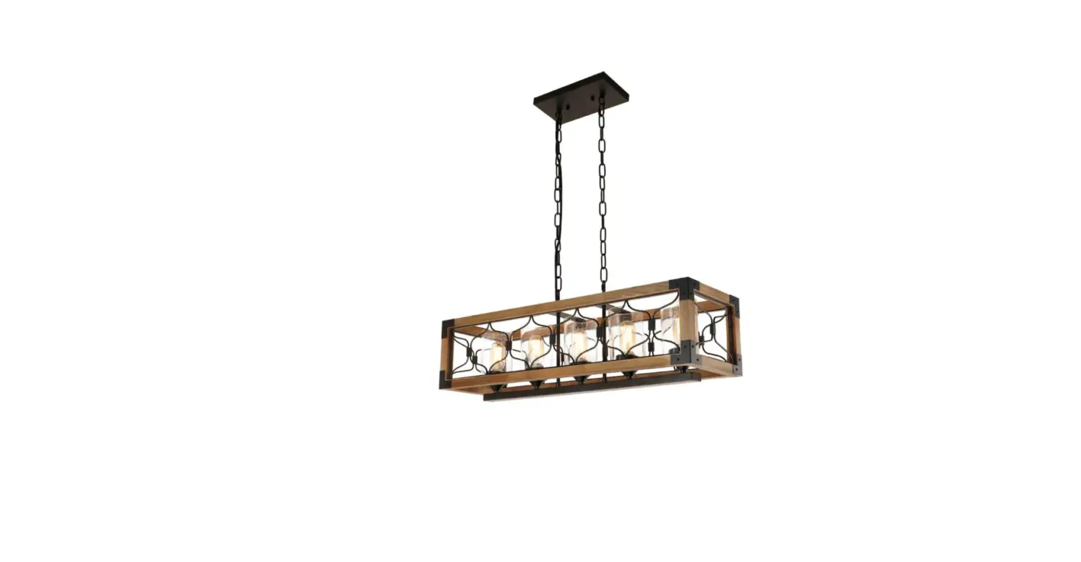 Lnc A04344 Miguel Distressed Weathered Wood Linear Chandelier Instruction Manual Lnc A04344 Miguel Distressed Weathered Wood Linear Chandelier Instruction Manual