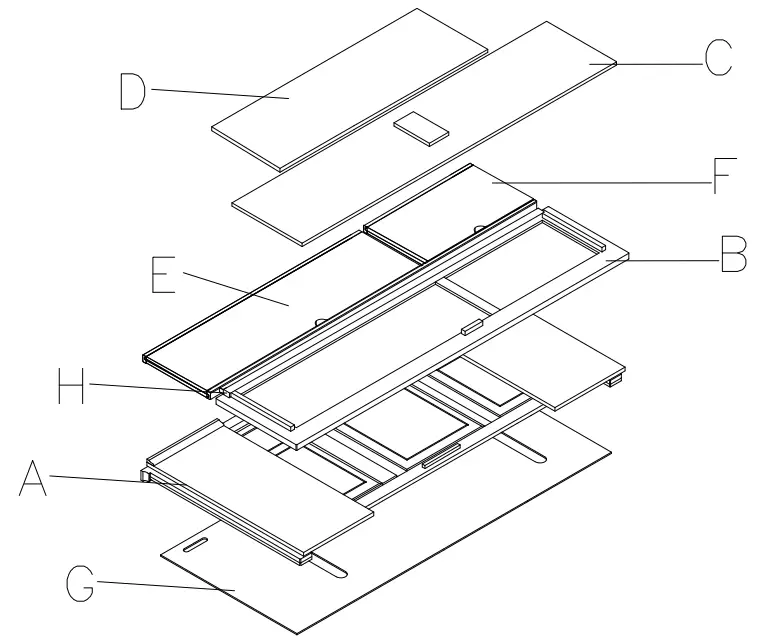 ASHLEY W647 38 Bolanburg 60 Inch TV Stand - fig 2