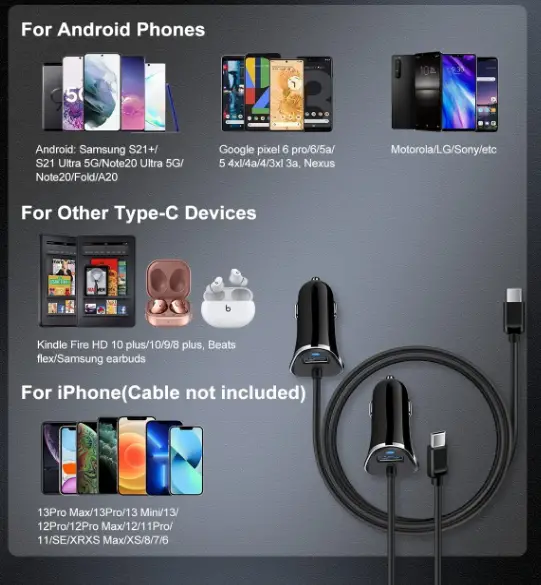 AILKIN-RC44-3.4A-USB-C-Car-Charger-fig-5