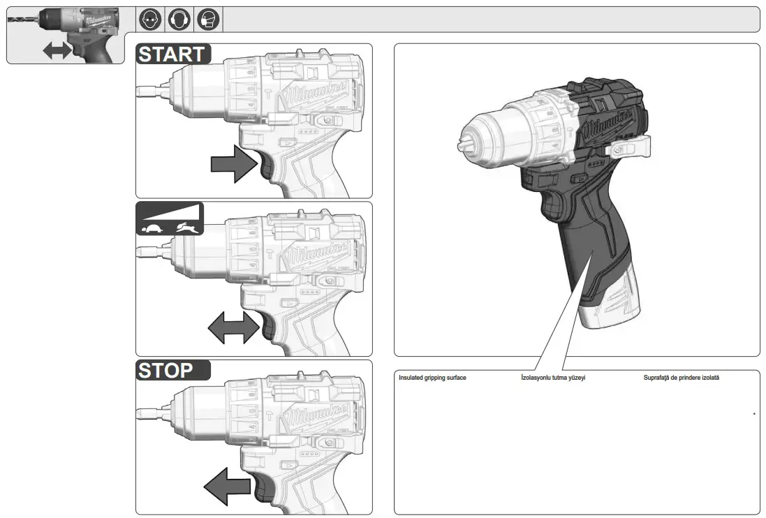 milwaukee M12 FDD2 Li-Ion RedLithium Brushless Cordless Percussion Drill - fig 4