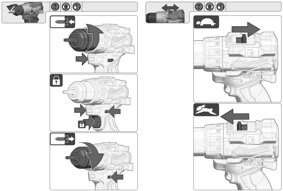 milwaukee M12 FDD2 Li-Ion RedLithium Brushless Cordless Percussion Drill - fig 5