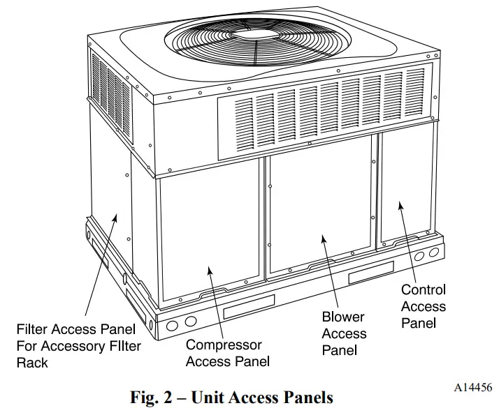 Carrier 48VT Comfort 13 4 SEER2 Single Phase - Fig