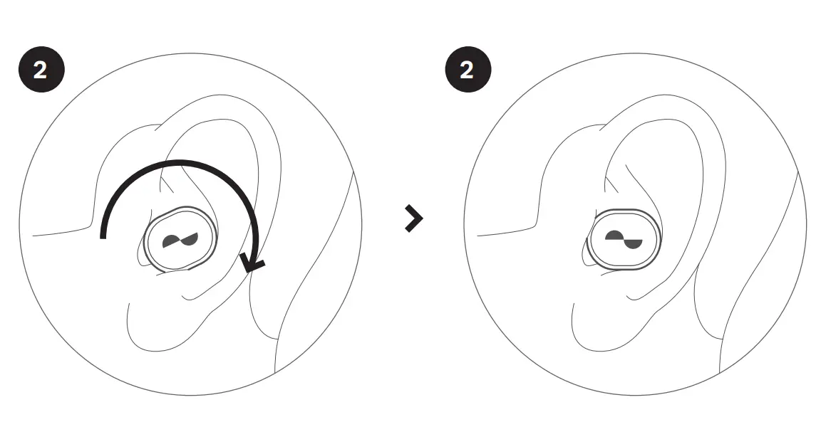 Fitting your NURABUDS
