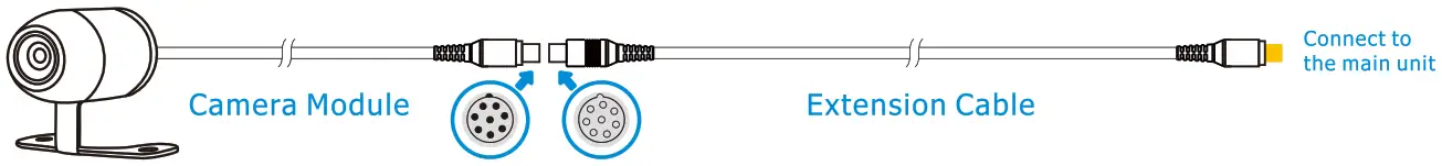 VSYSTO D6 Motorcycle Video Driving Recorder No Screen Dash Cam 2 Channels Lens - Figure 10